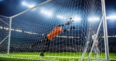 Profesyonel Stadyumu futbol oyun andan