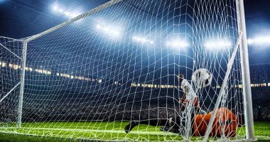 Profesyonel Stadyumu futbol oyun andan