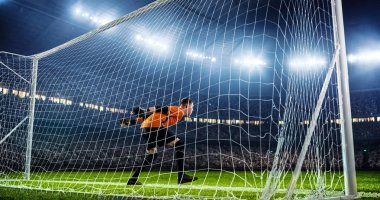 Profesyonel Stadyumu futbol oyun andan