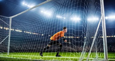 Profesyonel Stadyumu futbol oyun andan