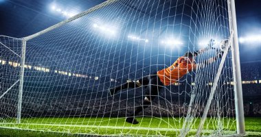 Profesyonel Stadyumu futbol oyun andan