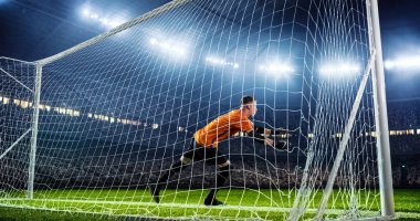 Profesyonel Stadyumu futbol oyun andan