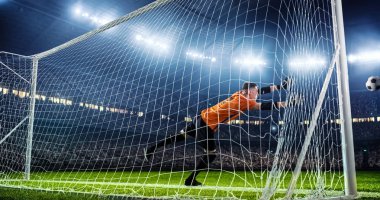 Profesyonel Stadyumu futbol oyun andan