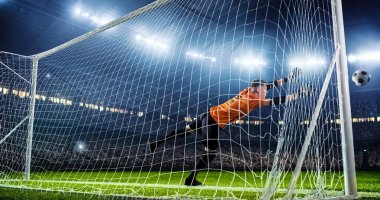Profesyonel Stadyumu futbol oyun andan