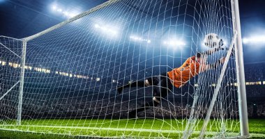 Profesyonel Stadyumu futbol oyun andan