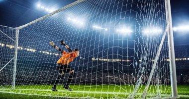 Profesyonel Stadyumu futbol oyun andan