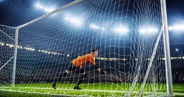 Profesyonel Stadyumu futbol oyun andan