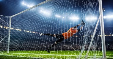 Profesyonel Stadyumu futbol oyun andan