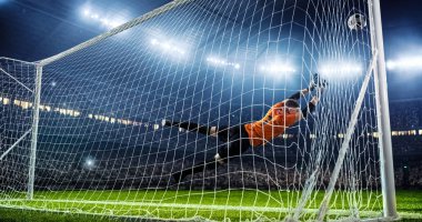 Profesyonel Stadyumu futbol oyun andan