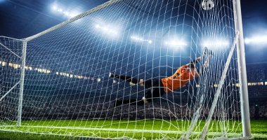 Profesyonel Stadyumu futbol oyun andan