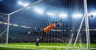 Profesyonel Stadyumu futbol oyun andan