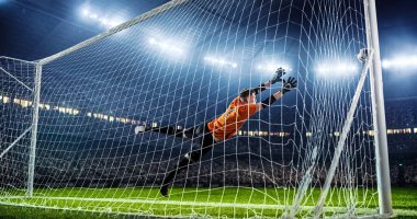 Profesyonel Stadyumu futbol oyun andan