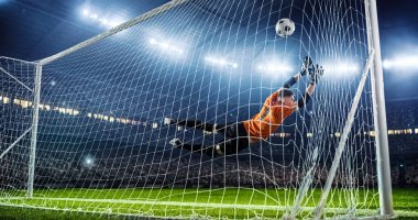 Profesyonel Stadyumu futbol oyun andan