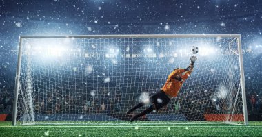 Profesyonel Stadyumu futbol oyun andan