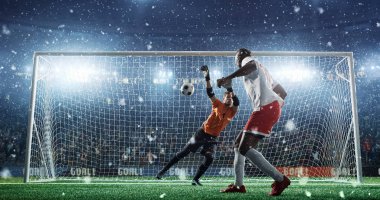 Profesyonel Stadyumu futbol oyun andan