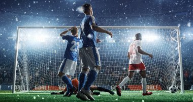 Profesyonel Stadyumu futbol oyun andan