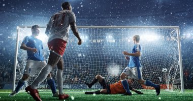 Profesyonel Stadyumu futbol oyun andan