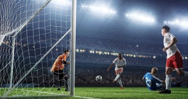 Profesyonel Stadyumu futbol oyun andan