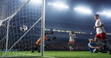 Profesyonel Stadyumu futbol oyun andan