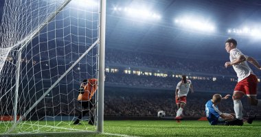 Profesyonel Stadyumu futbol oyun andan