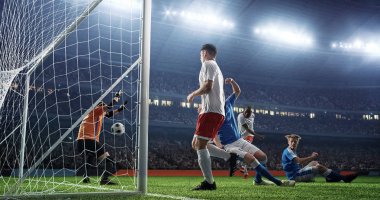 Profesyonel Stadyumu futbol oyun andan