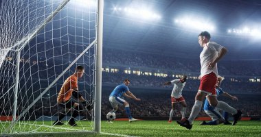 Profesyonel Stadyumu futbol oyun andan