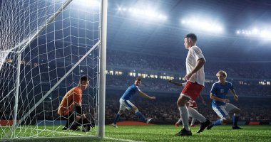 Profesyonel Stadyumu futbol oyun andan