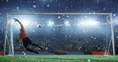 Profesyonel Stadyumu futbol oyun andan