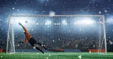 Profesyonel Stadyumu futbol oyun andan