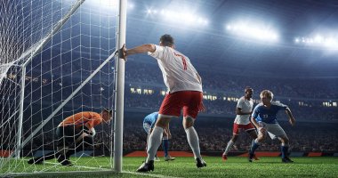 Profesyonel Stadyumu futbol oyun andan