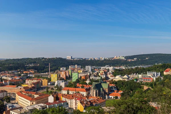 Άποψη Της Πόλης Του Μπρνο Στην Τσεχική Δημοκρατία Στην Ευρώπη — Φωτογραφία Αρχείου