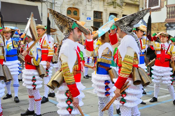 ベリンを スペインは 世界で最も古いの一つガリシア スペインのカーニバルはベリンを 2018 — ストック写真