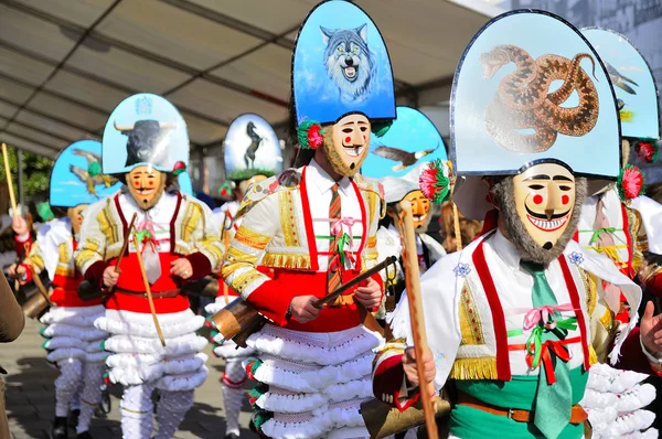 Verin Spain Febrero 2018 Carnaval Verin Galicia España Uno Los Imagen De Stock