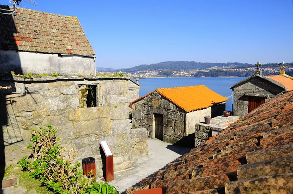 Combarro Galicia Spanien Ist Ein Fischerdorf Das Als Eines Der — Stockfoto