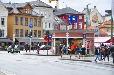 Bergen, Norveç 7 Haziran 2017 konferans yaşam arama Norveç şehir Bergen, Norveç