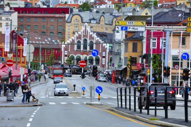 Bergen, Norveç 7 Haziran 2017 konferans yaşam arama Norveç şehir Bergen, Norveç