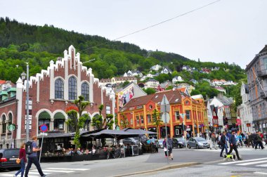 Bergen, Norveç 7 Haziran 2017 konferans yaşam arama Norveç şehir Bergen, Norveç