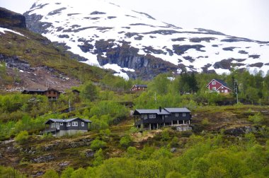 Norveç'te ünlü Flam tren yol sayısı