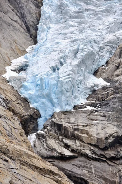 Idiomas Del Glaciar Jostedal Norway — Foto de Stock