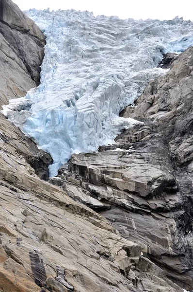 Idiomas Del Glaciar Jostedal Norway — Foto de Stock