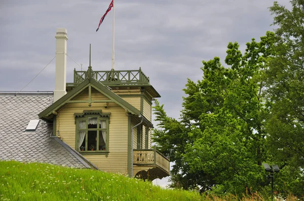 Troldhaugen Bergen June 2017 House Museum Norwegian Composer Edvard Grieg — Stock Photo, Image