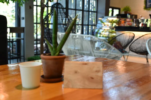 커피숍 내부와 분위기 — 스톡 사진