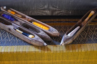 Tayland 'ın Nan ilindeki yerel halkın evi..