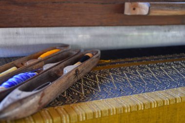 Tayland 'ın Nan ilindeki yerel halkın evi..