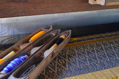 Tayland 'ın Nan ilindeki yerel halkın evi..