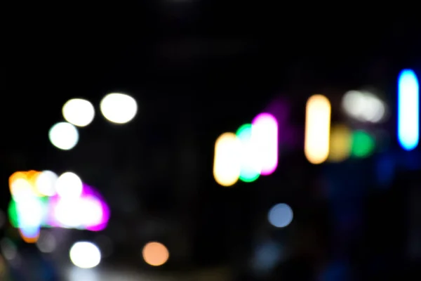 Bokeh Background Street Light Night — Stock Photo, Image