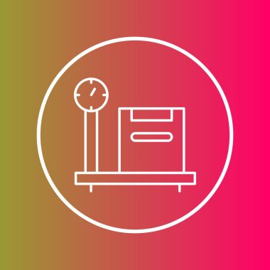 Depo simgesi soyut olarak izole edildi 