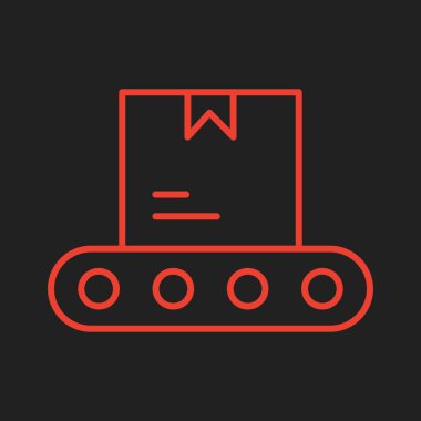 Depo simgesi soyut olarak izole edildi 