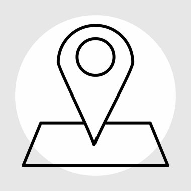 Depo simgesi soyut olarak izole edildi 