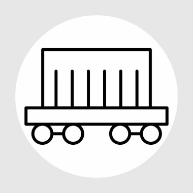 Depo simgesi soyut olarak izole edildi 